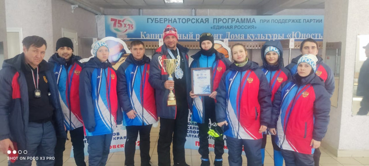 Краевая зимняя олимпиада сельских спортсменов Алтайского  края.